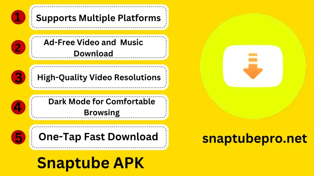 Snaptube APK Features